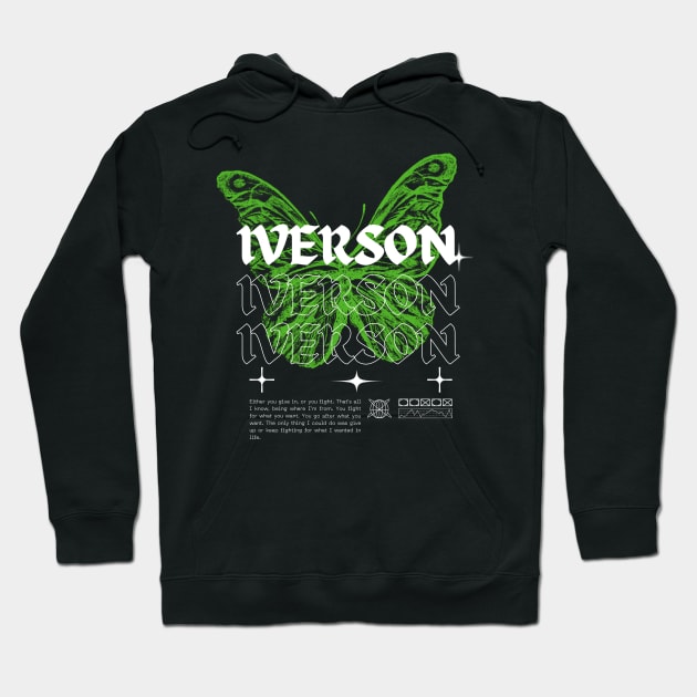 Iverson // Butterfly Hoodie by Saint Maxima